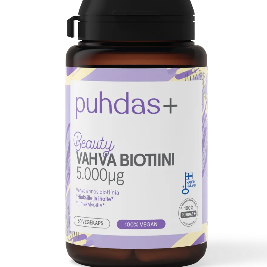 Puhdas+ Beauty Biotiini 5000 mikrog