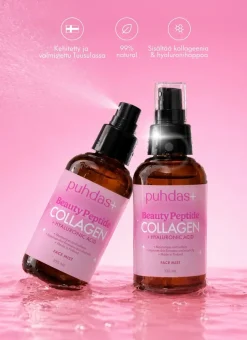 Puhdas+ Beauty Peptide Collagen & Hyaluronic Acid Face Mist
