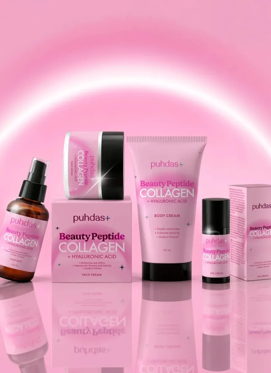 Puhdas+ Beauty Peptide Collagen & Hyaluronic Acid Face Cream