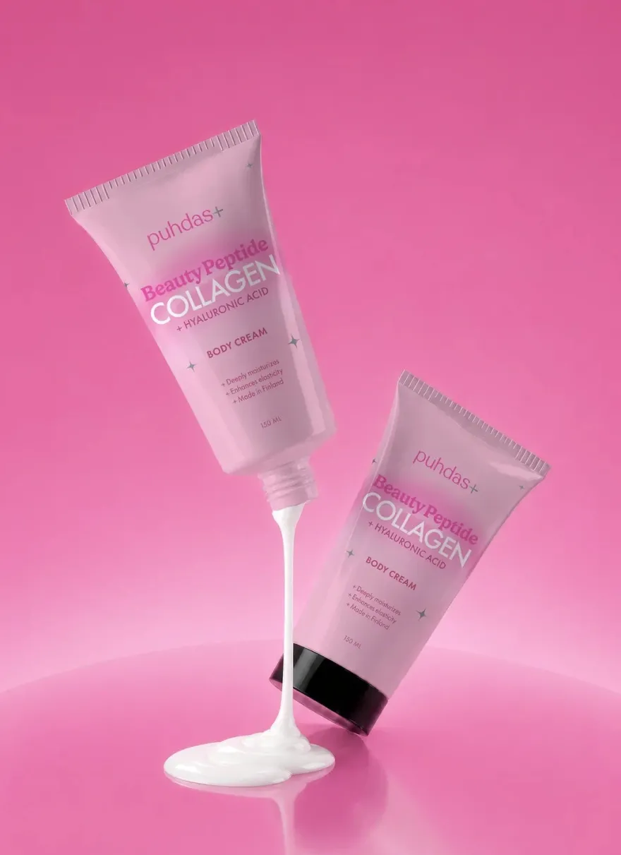 Puhdas+ Beauty Peptide Collagen & Hyaluronic Acid Body Cream