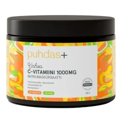 Puhdas+ C-vitamiinijauhe 1000 mg