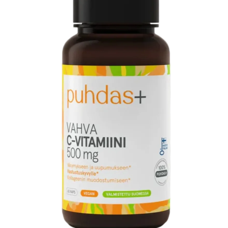 Puhdas+ C-vitamiini 500 mg