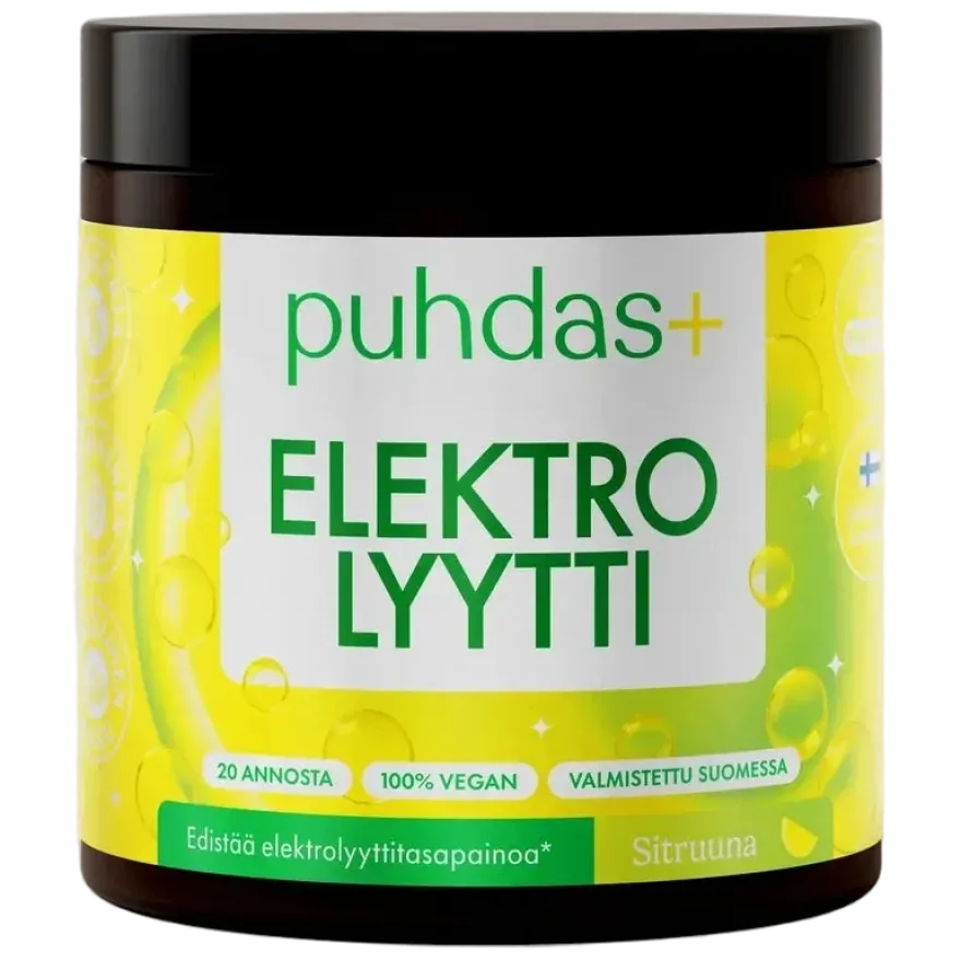 Puhdas+ Elektrolyyttijauhe Sitruuna