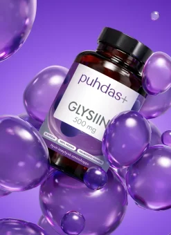Puhdas+ Glysiini 500 mg