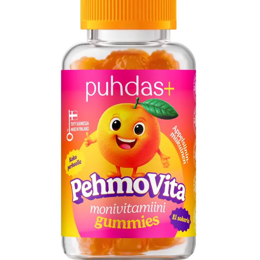 Puhdas+ PehmoVita Appelsiini