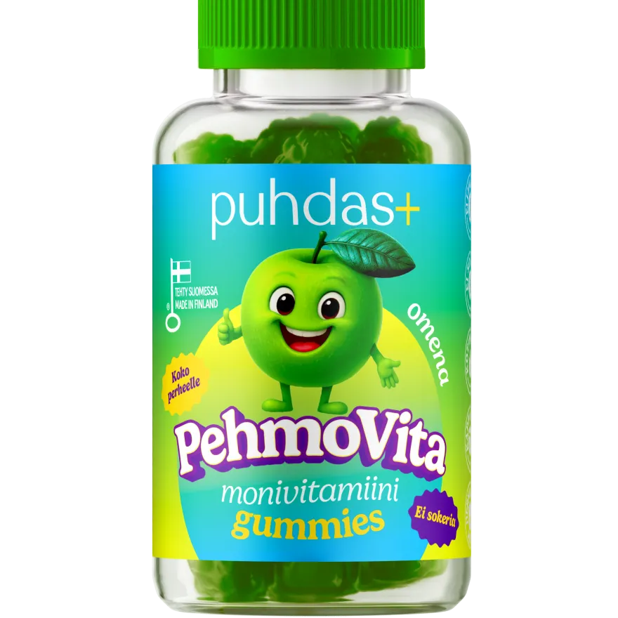 Puhdas+ PehmoVita Vihreä Omena