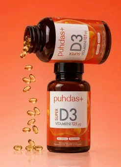Puhdas+ Super D3-vitamiini 125 µg