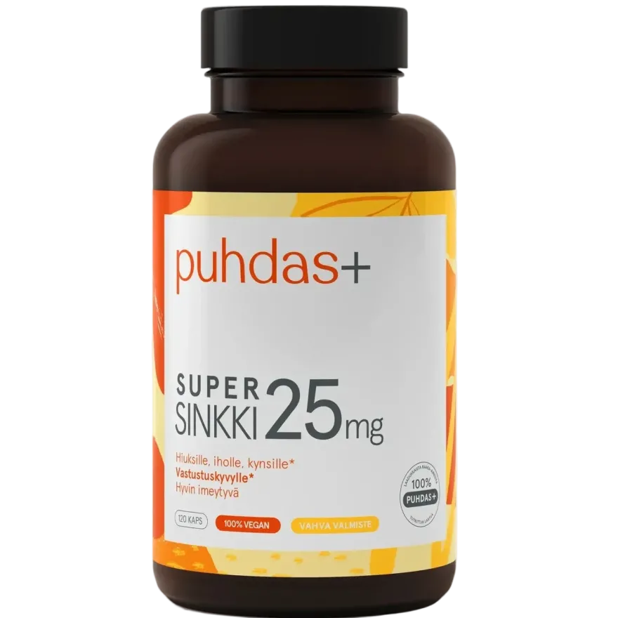 Puhdas+ Super Sinkki 25 mg