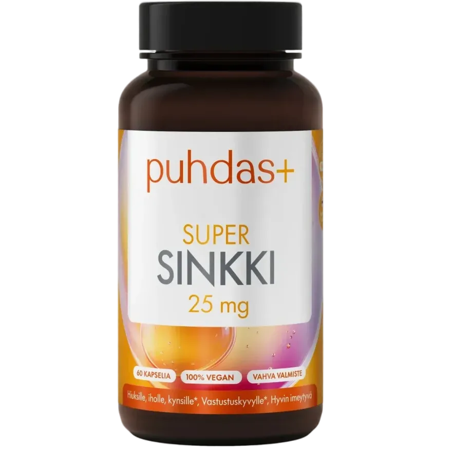 Puhdas+ Super Sinkki 25 mg