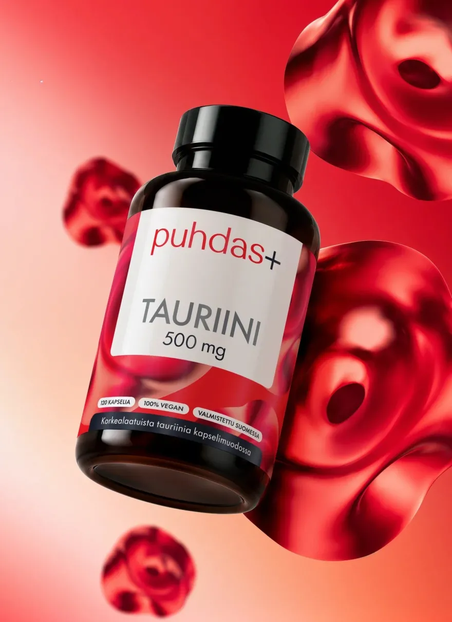 Puhdas+ Tauriini 500 mg