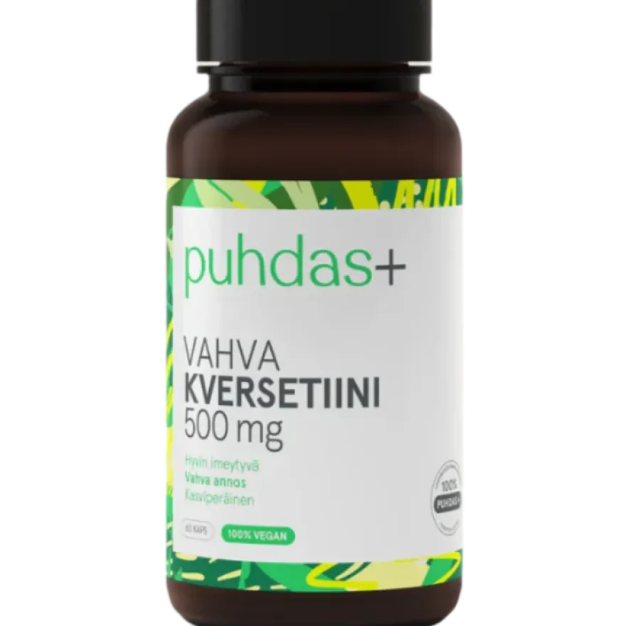 Puhdas+ Vahva Kversetiini 500 mg