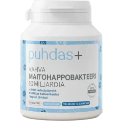 Puhdas+ Vahva Maitohappobakteeri 10 miljardia