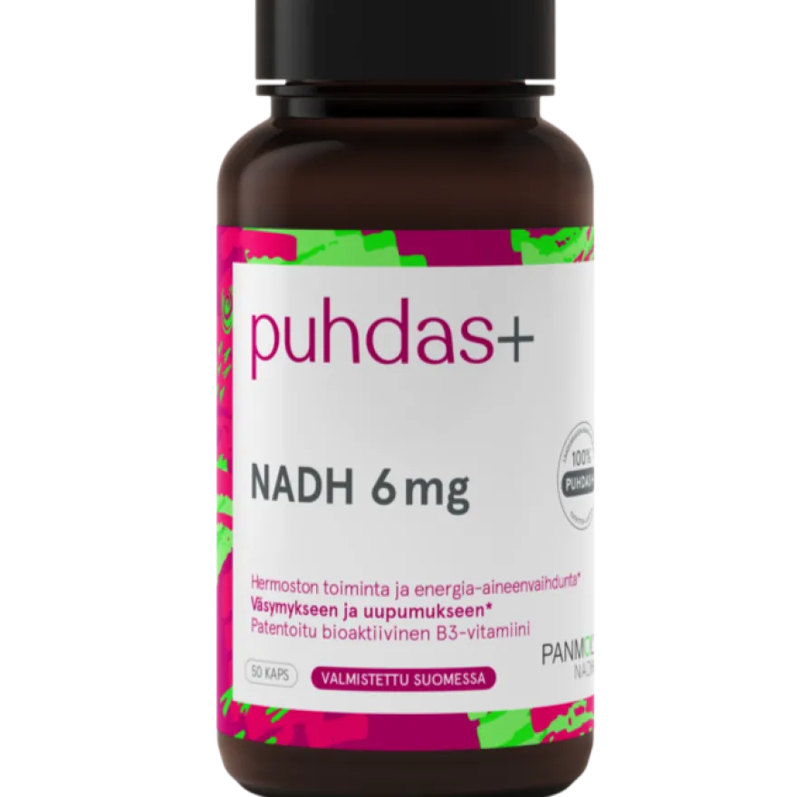 Puhdas+ Vahva NADH 6 mg