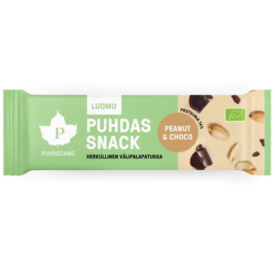 Puhdistamo Luomu Snack Peanut & Choco