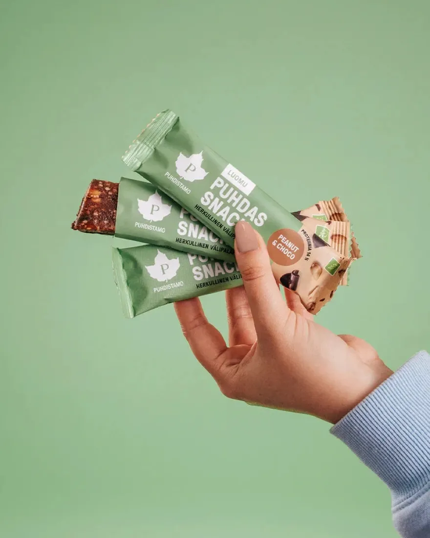 Puhdistamo Luomu Snack Peanut & Choco