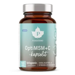 Puhdistamo OptiMSM + C kapselit