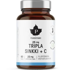 Puhdistamo Tripla Sinkki 25 mg