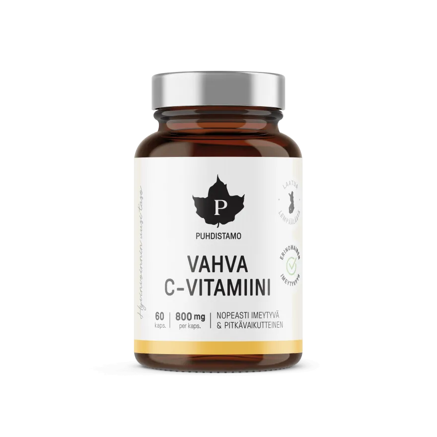 Puhdistamo Vahva C-vitamiini 800 mg