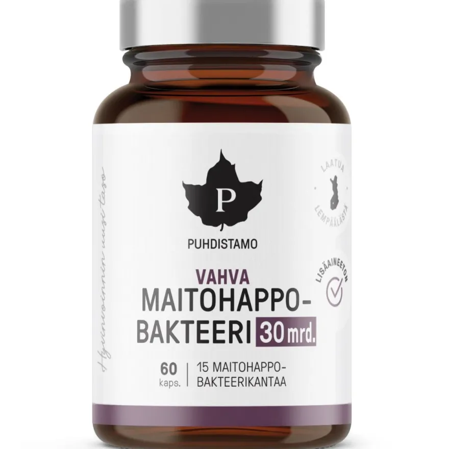 Puhdistamo Vahva Maitohappobakteeri 30 MRD