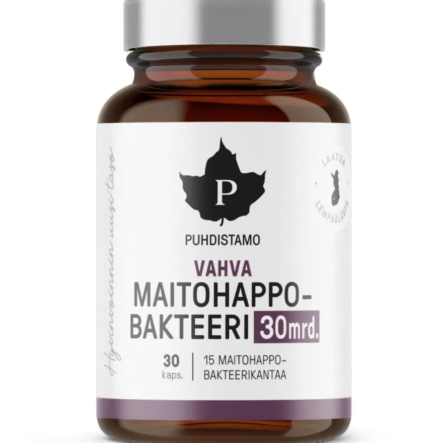 Puhdistamo Vahva Maitohappobakteeri 30 MRD