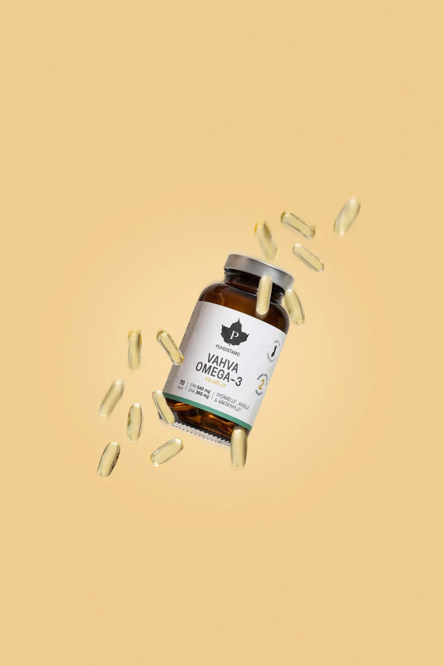 Puhdistamo Vahva Omega-3
