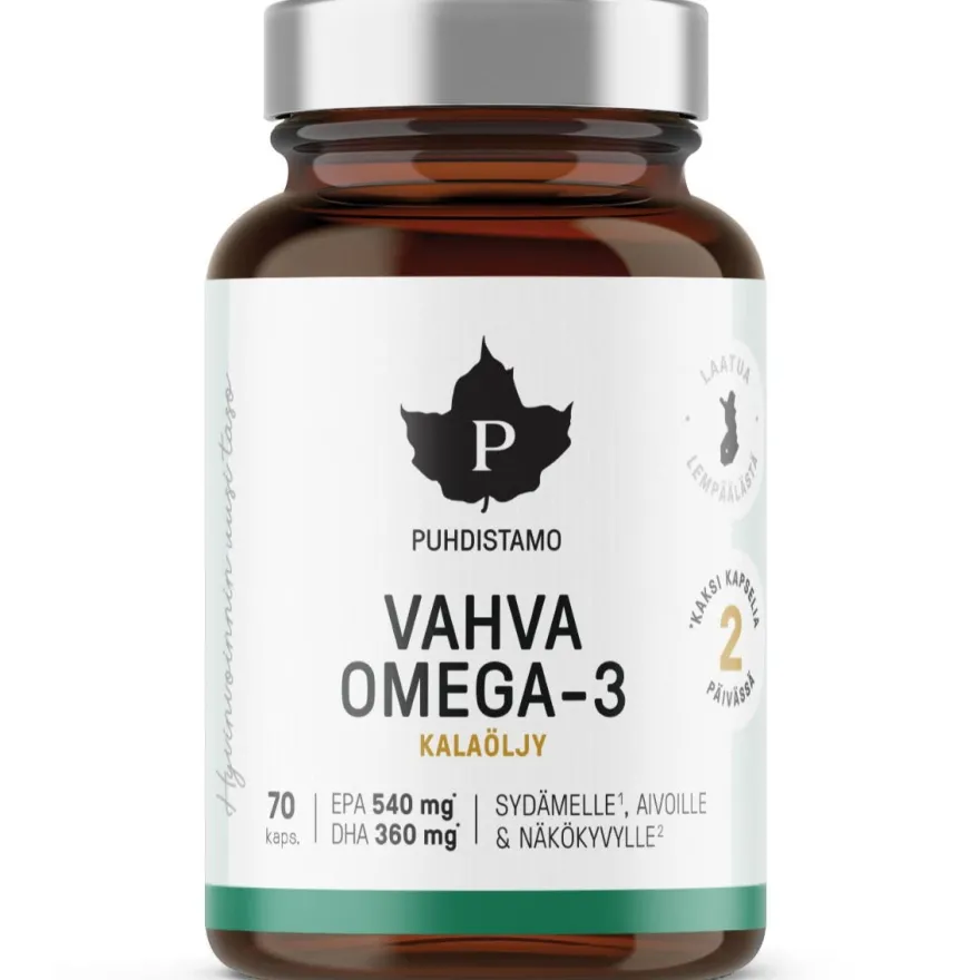 Puhdistamo Vahva Omega-3