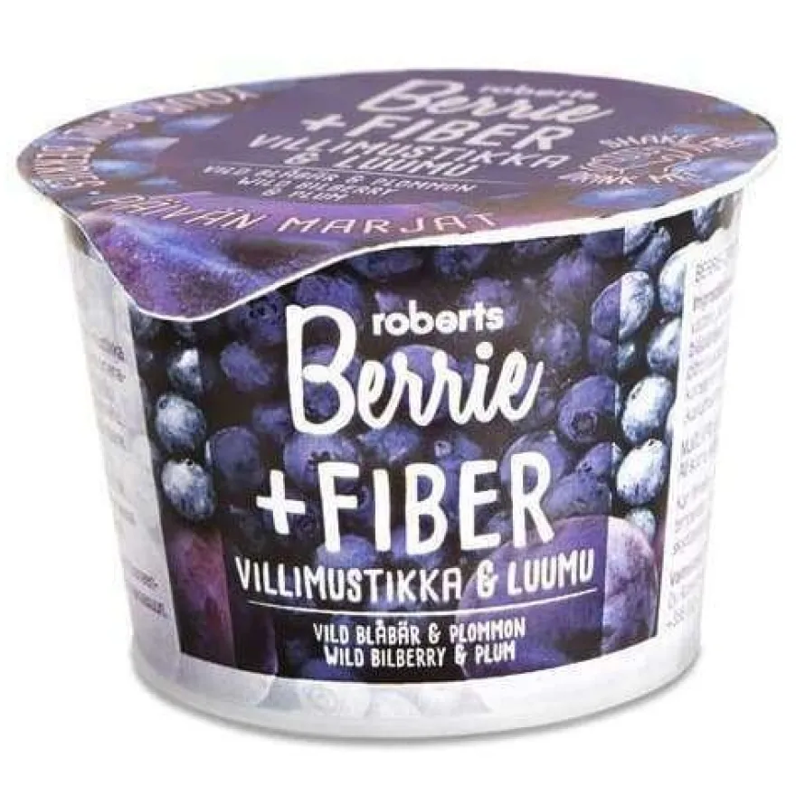Roberts Berrie Fiber Villimustikka & Luumu