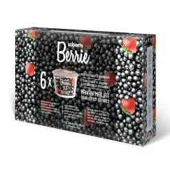 Roberts Berrie Mustaherukka & Mansikka 6-pack (Parasta ennen 28.10.2026)