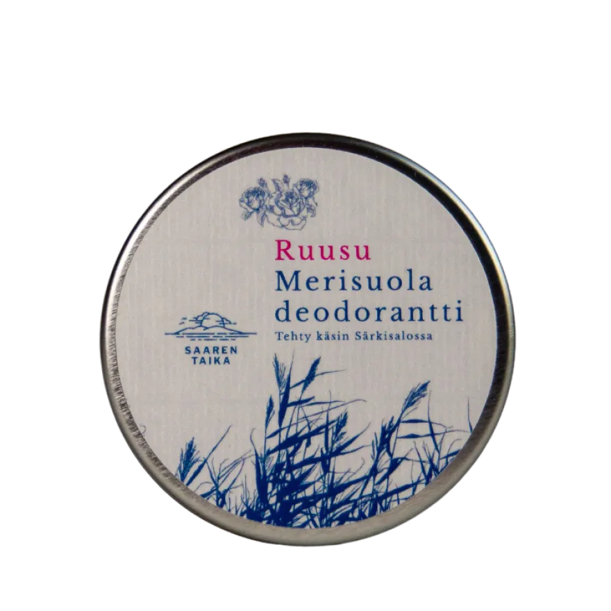 Saaren Taika Voidedeodorantti Ruusu Merisuola