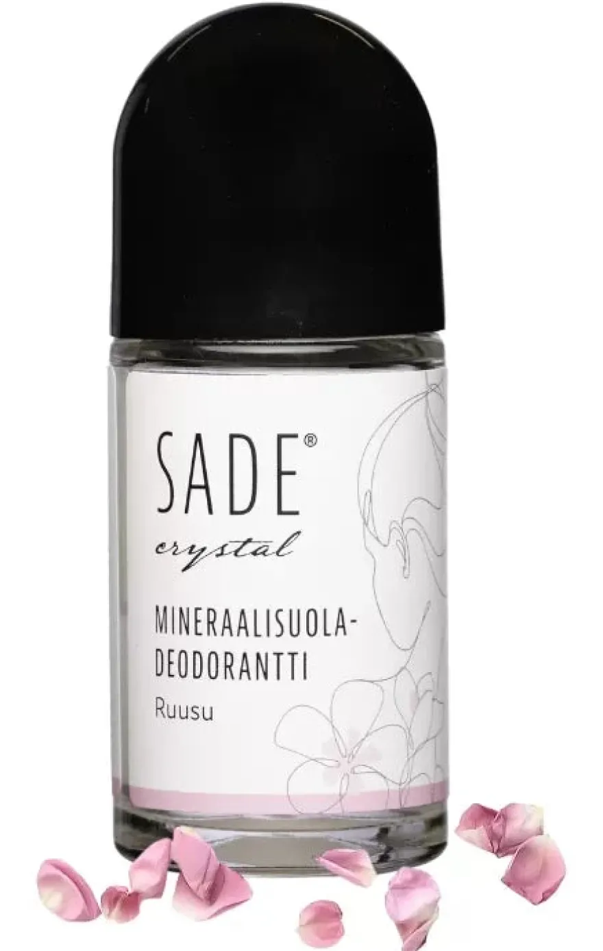 Sade Mineraalisuoladeodorantti Roll-On Ruusu