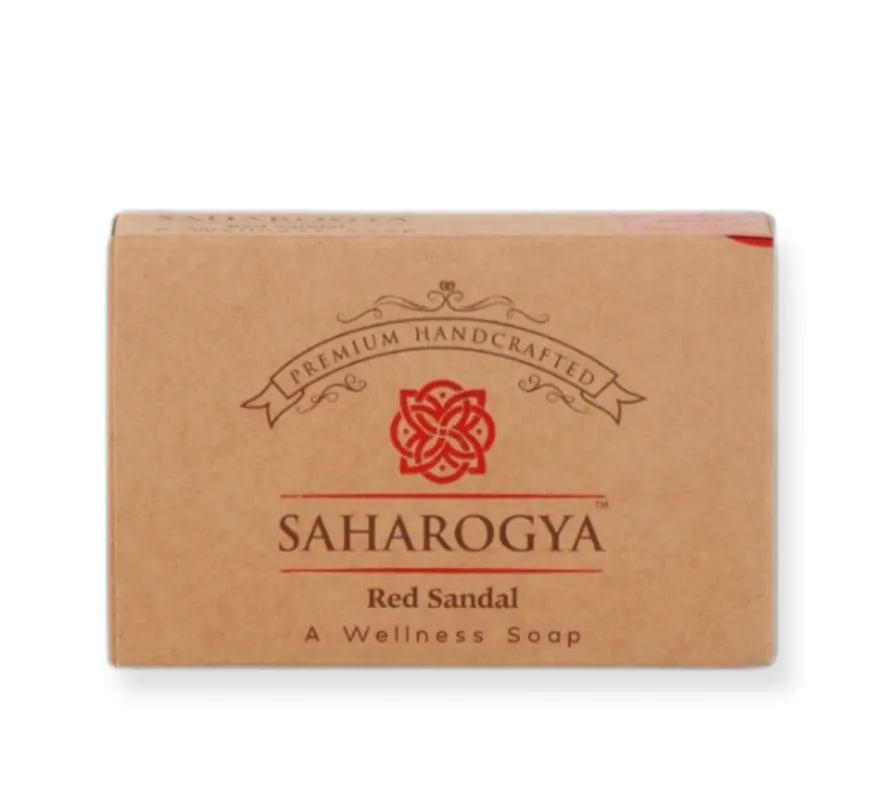 Saharogya Red Sandal Saippua