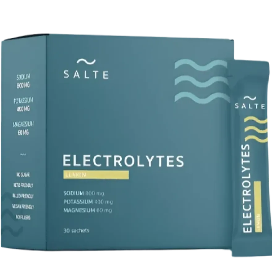 SALTE Elektrolyyttijauhe Sitruuna