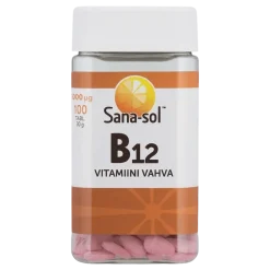 Sana-sol B12-vitamiini 1000 mikrog