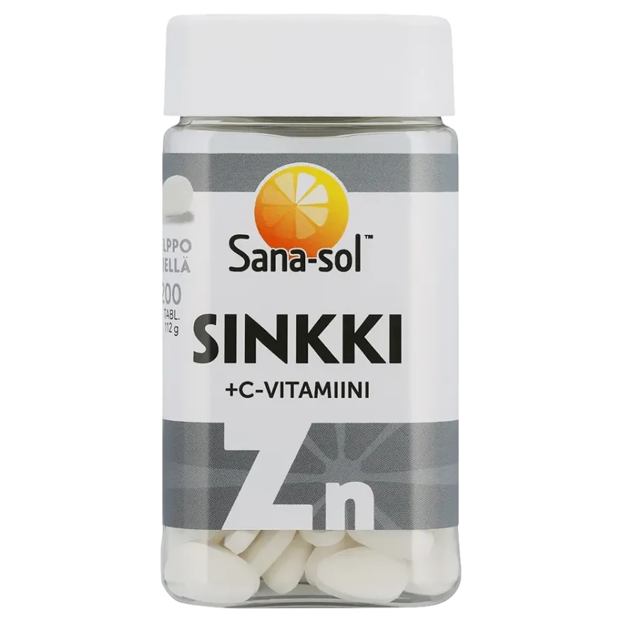 Sana-sol Sinkki + C-vitamiini