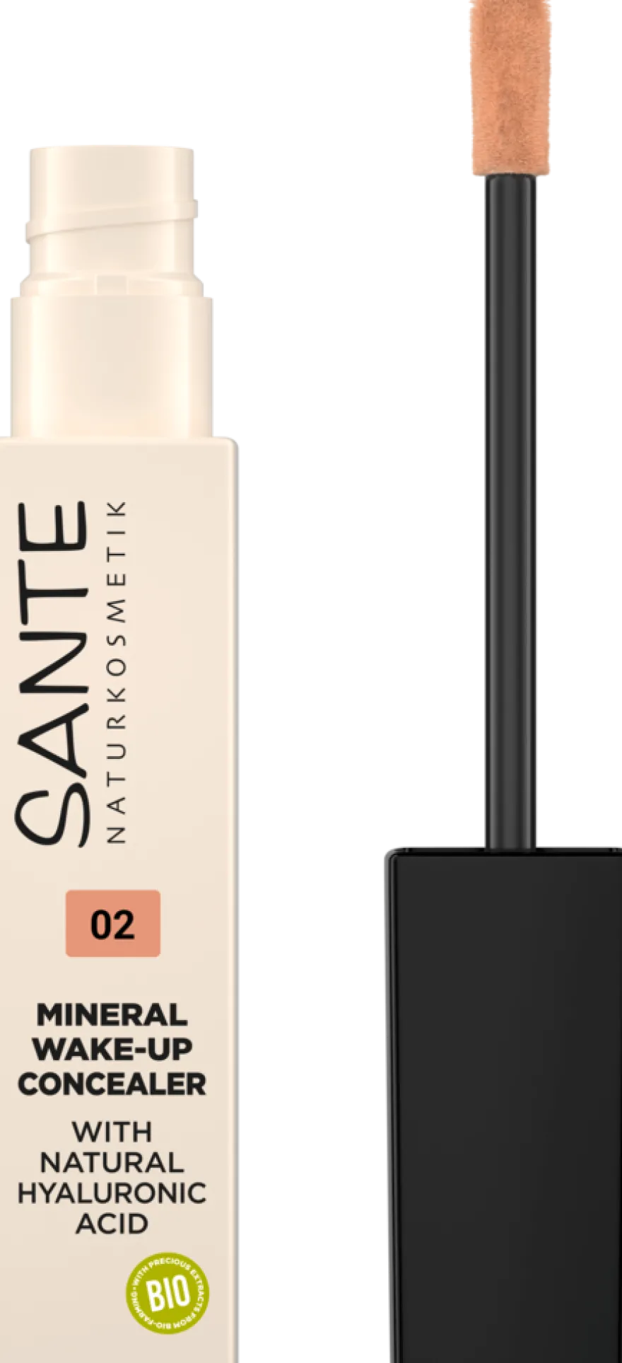 Sante Nestemäinen Peitevoide - 02 Warm Beige (Parasta ennen 30.09.2026)