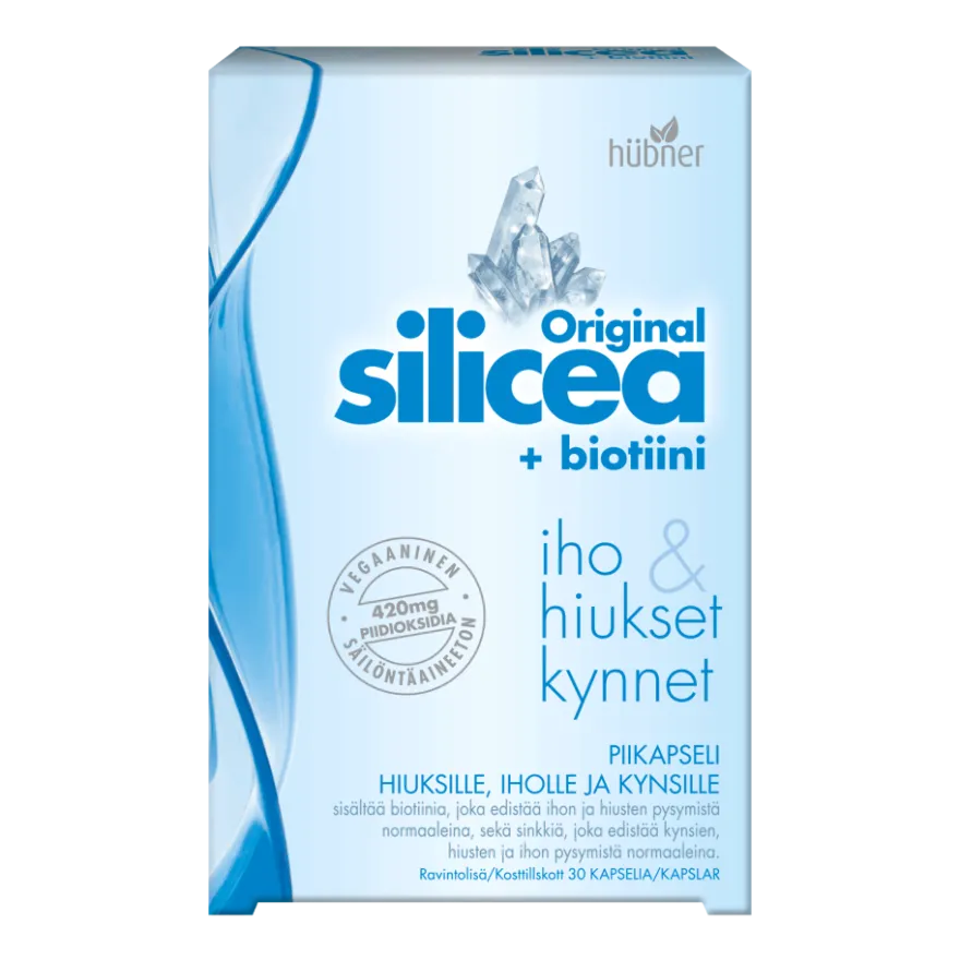 Silicea Original + Biotiini kapseli