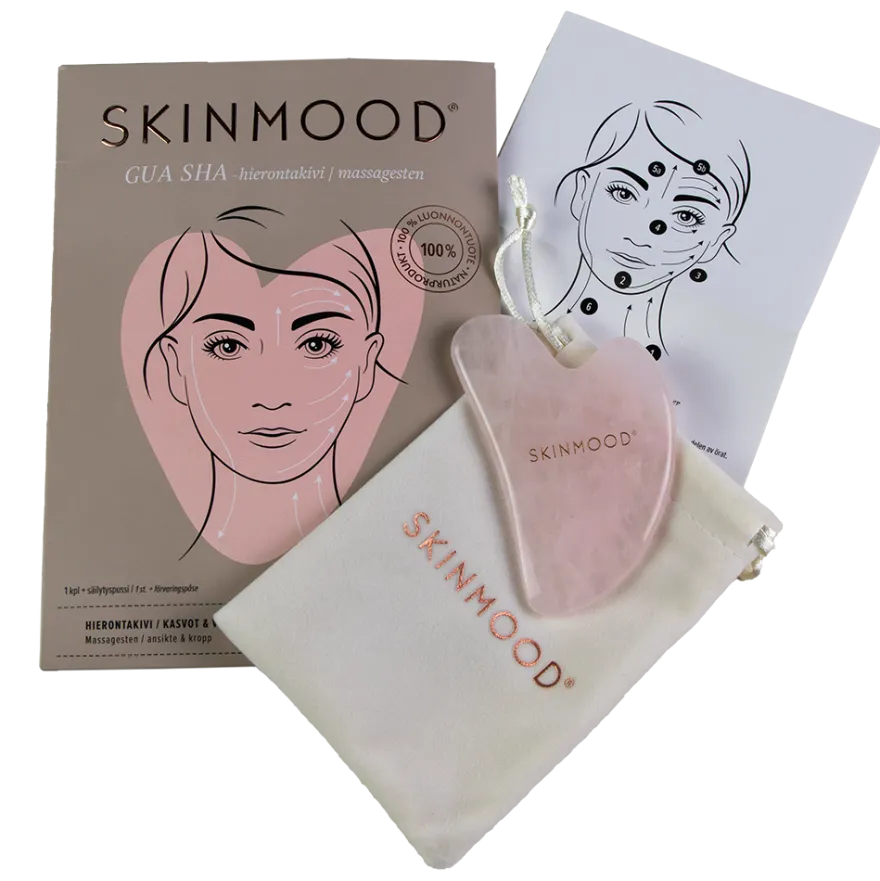 SkinMood Gua Sha Beauty Tool Hierontalasta