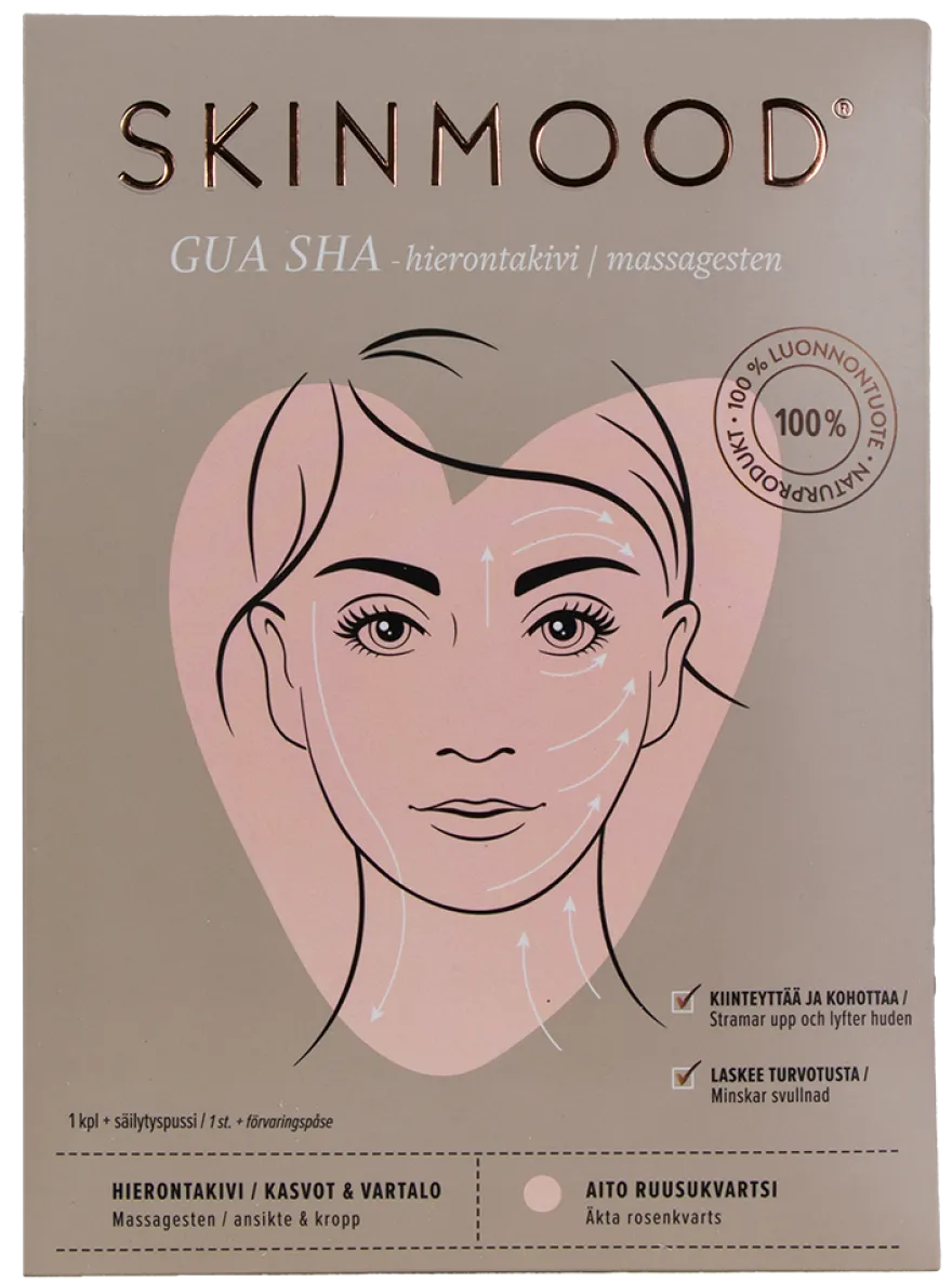 SkinMood Gua Sha Beauty Tool Hierontalasta