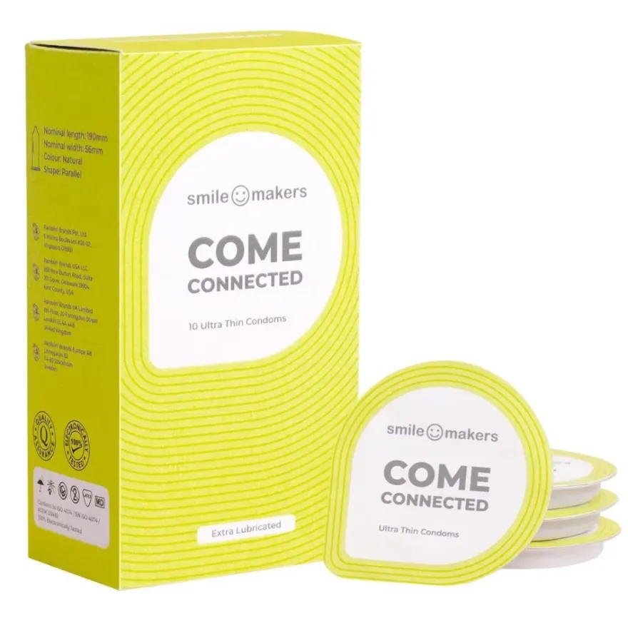 Smile Makers Come Connected Kondomi