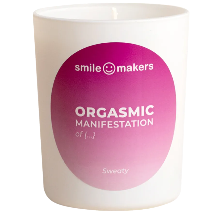 Smile Makers Orgasmic Manifestation Tuoksukynttilä Sweaty