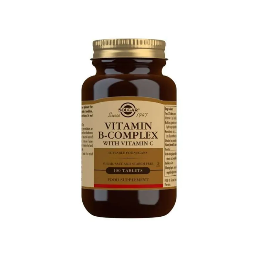 Solgar B-Complex + C-vitamiini
