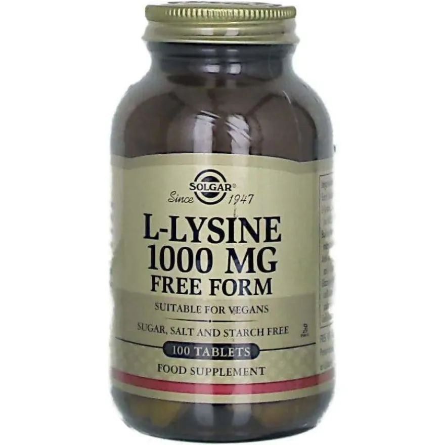 Solgar L-Lysiini 1000 mg