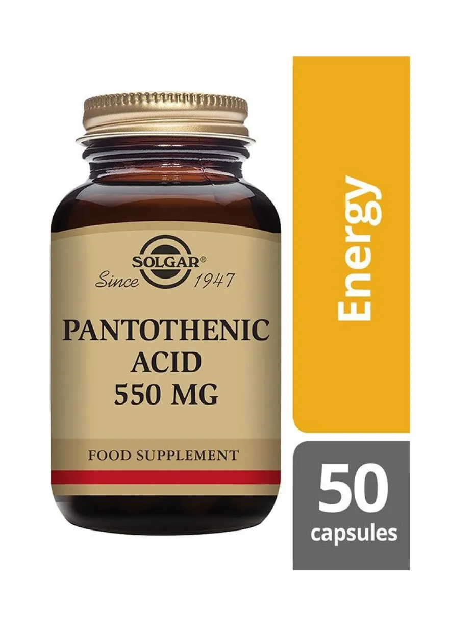 Solgar Pantoteenihappo 550 mg
