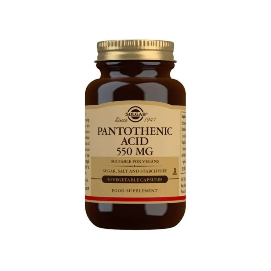 Solgar Pantoteenihappo 550 mg