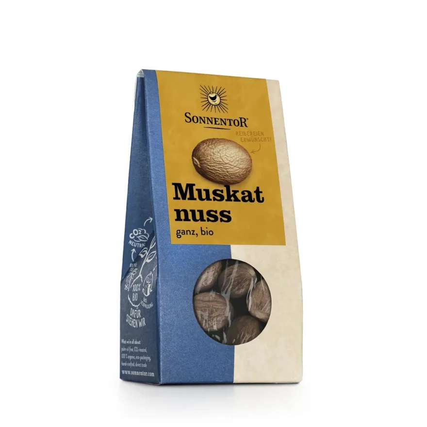 Sonnentor Luomu Muskottipähkinä