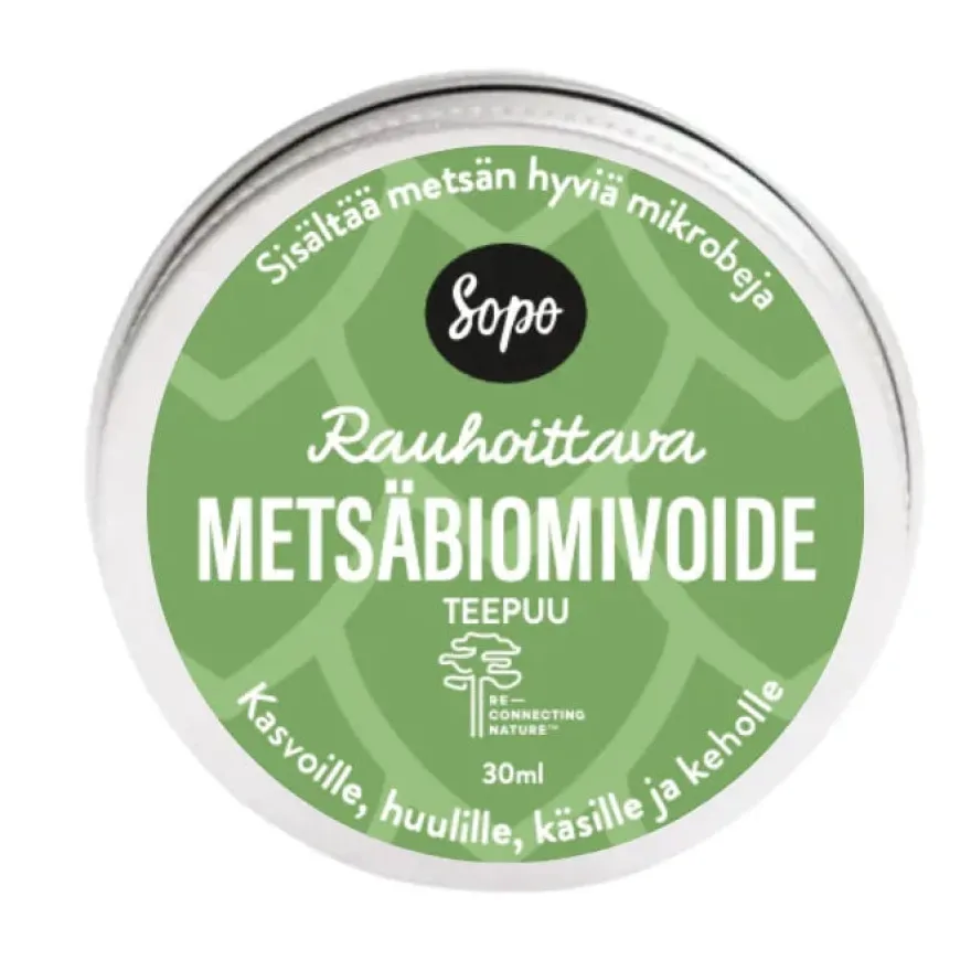 Sopo Rauhoittava Metsäbiomi - 30 ml (Parasta ennen 30.11.2026)