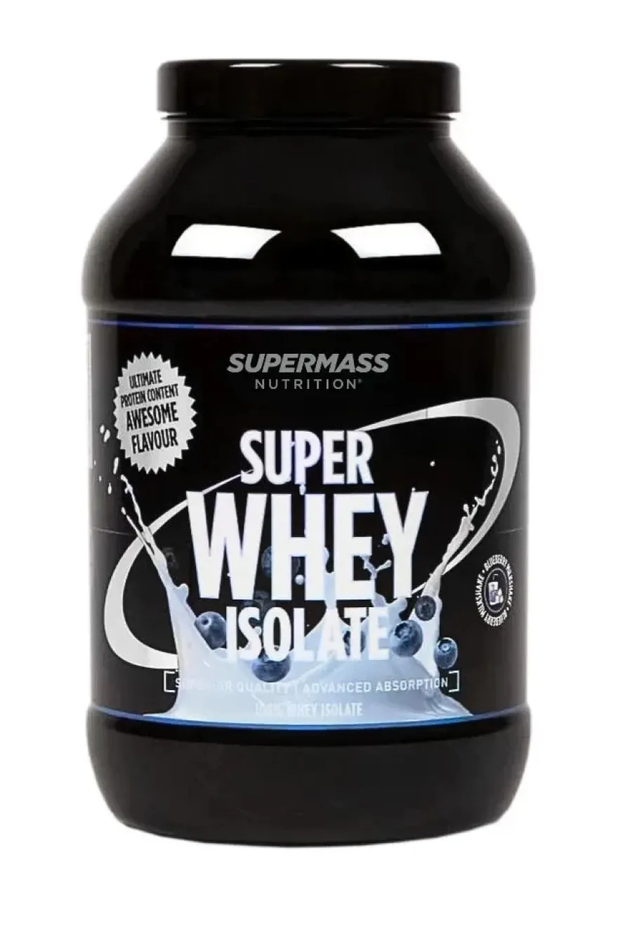 Supermass Nutrition SUPER WHEY ISOLATE Blueberry Milkshake