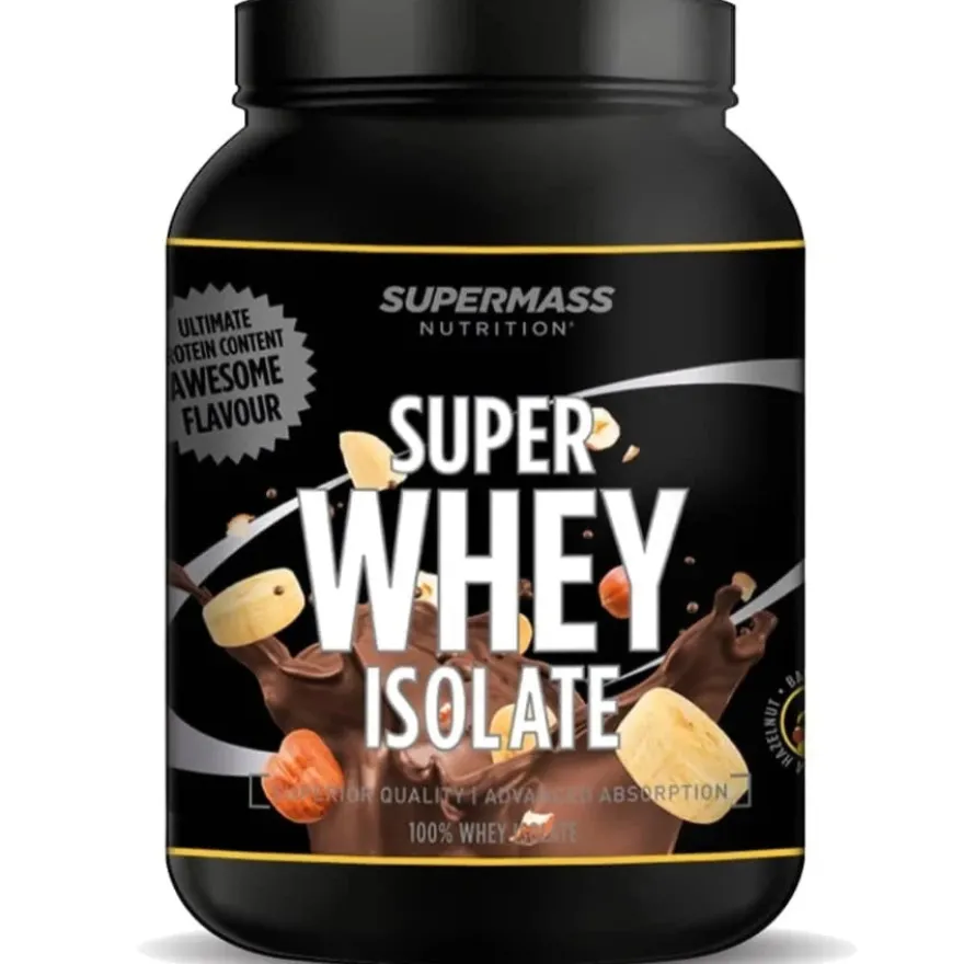 Supermass Nutrition SUPER WHEY ISOLATE Banana-Hazelnut