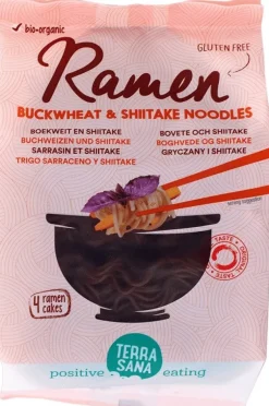 TerraSana Luomu Ramen Tattari & Siitake Nuudelit