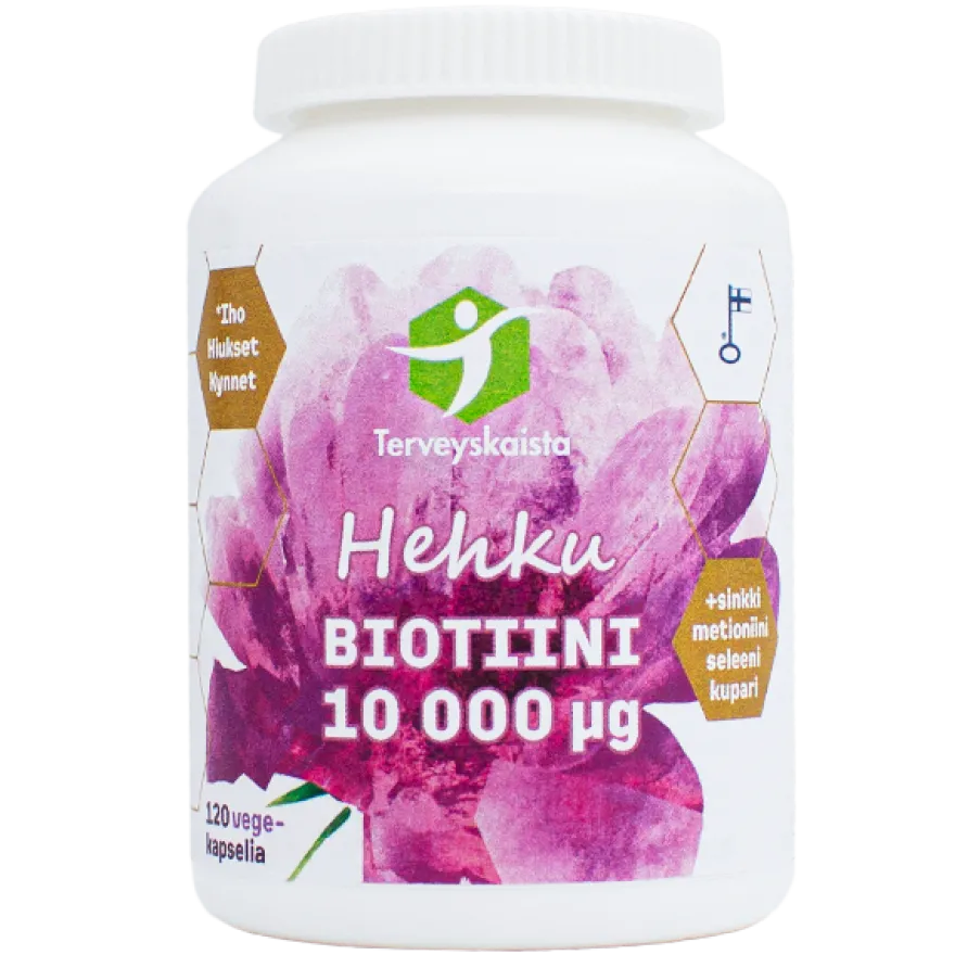 Terveyskaista HEHKU Biotiini 10.000 mikrog